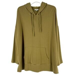 J JILL olive green hoodie